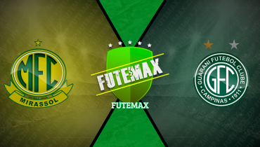 Assistir Mirassol x Guarani ao vivo online 29/01/2025